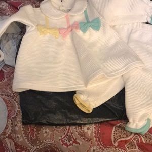 NWT Sz 3/6 mths abc Pantset vintage